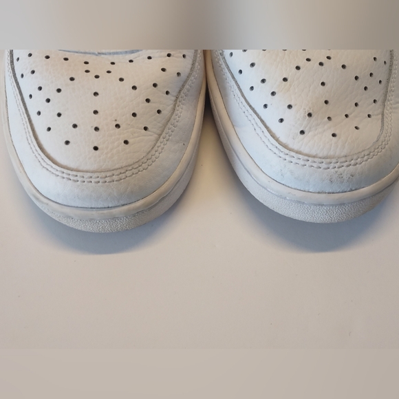 Nike Court Vision CD5434-100 White Lace Up Low Top Sneaker - Picture 4 of 8